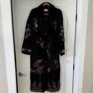 Brenda Knight for Free People Nigel Preston Nora Patchwork Duster